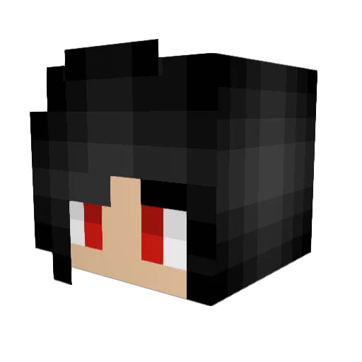 AlexMathers Minecraft avatar head, 3D render