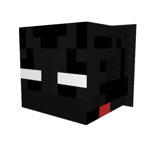 AlexMofado Minecraft avatar head, 3D render