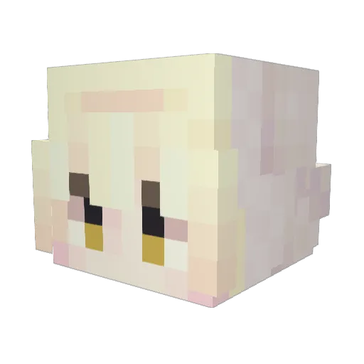 AlexMonAMM Minecraft avatar head, 3D render
