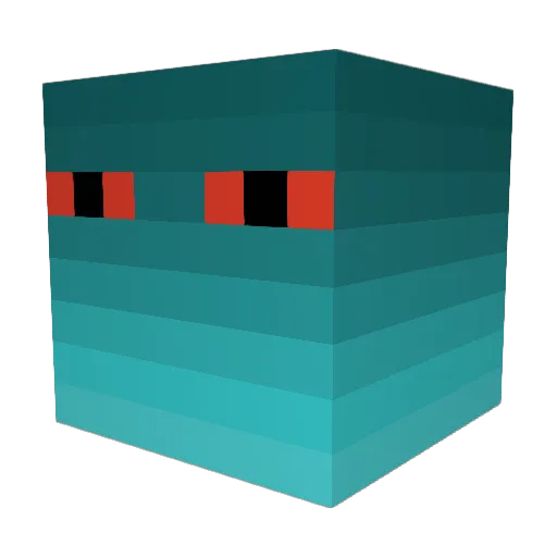 AlexPlaysMineC Minecraft avatar head, 3D render