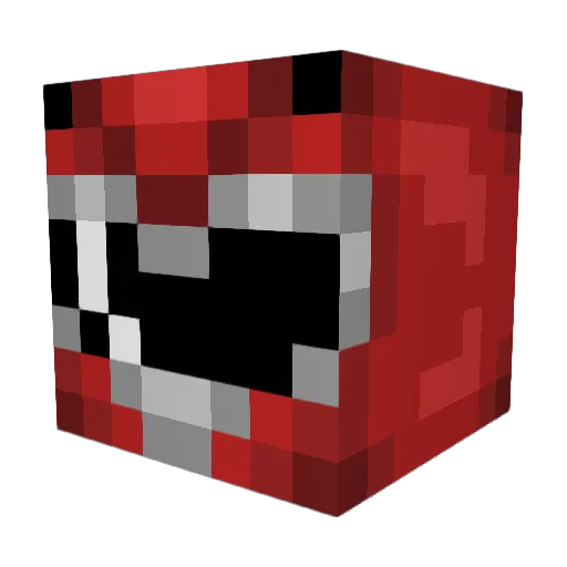 AlexShtr Minecraft avatar head, 3D render