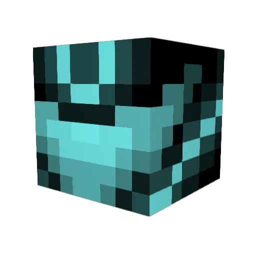 AlexTMann Minecraft avatar head, 3D render