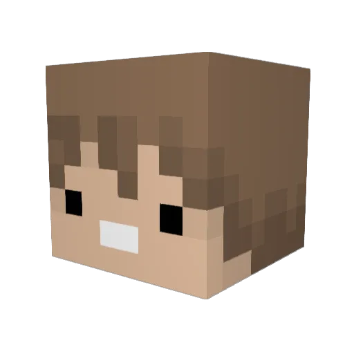 AlexTheDonut Minecraft avatar head, 3D render