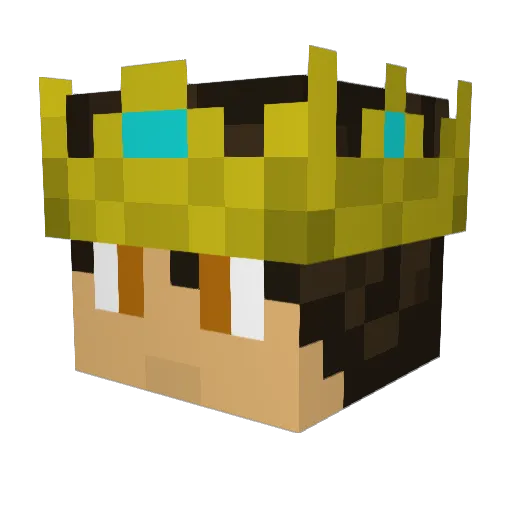 AlexTheStrong Minecraft avatar head, 3D render