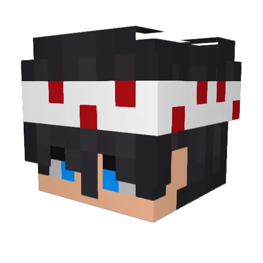 AlexTorwart14 Minecraft avatar head, 3D render