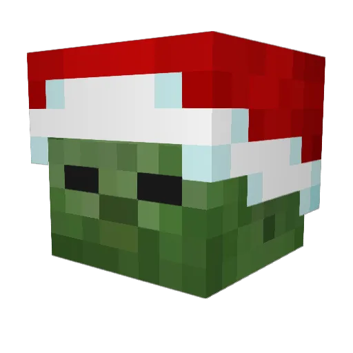 AlexVonDase Minecraft avatar head, 3D render