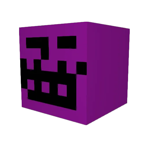 AlexWorld04 Minecraft avatar head, 3D render