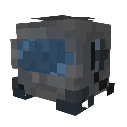 Alex_123456 Minecraft avatar head, 3D render