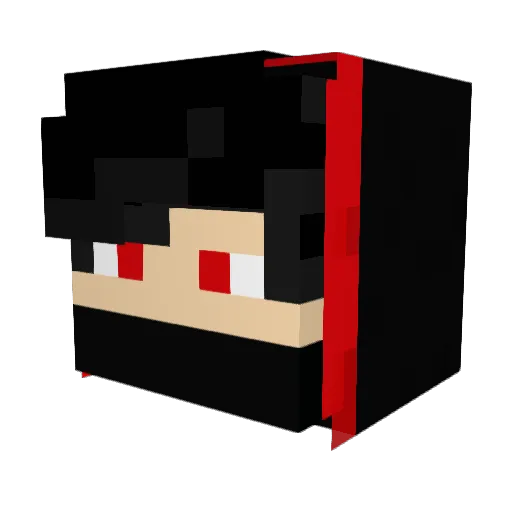 Alex_57 Minecraft avatar head, 3D render
