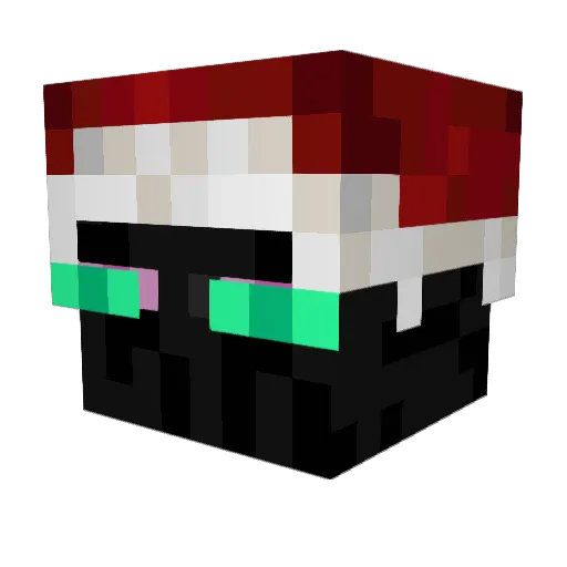 Alex_88 Minecraft avatar head, 3D render