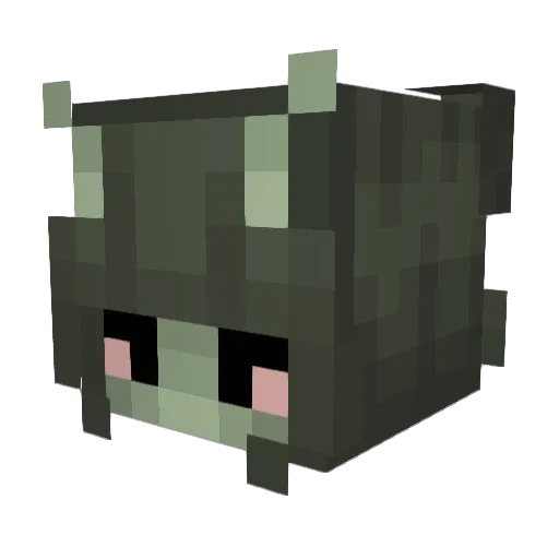 Alex_90752 Minecraft avatar head, 3D render
