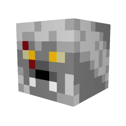 Alex_Bane Minecraft avatar head, 3D render