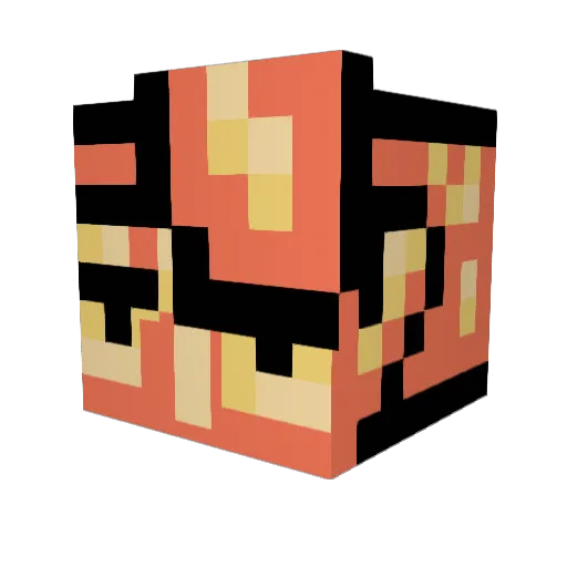 Alex_C_L_ Minecraft avatar head, 3D render
