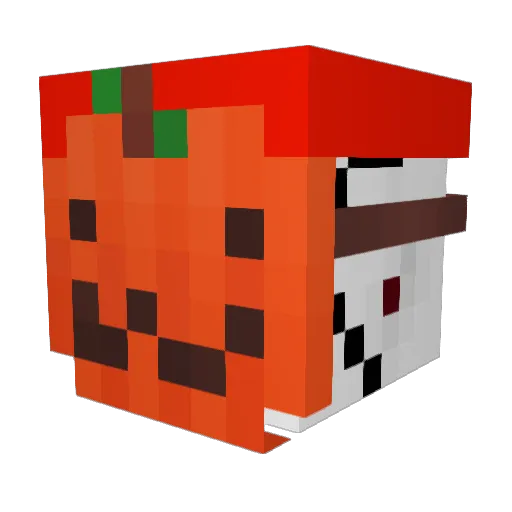 Alex_Ferrari Minecraft avatar head, 3D render