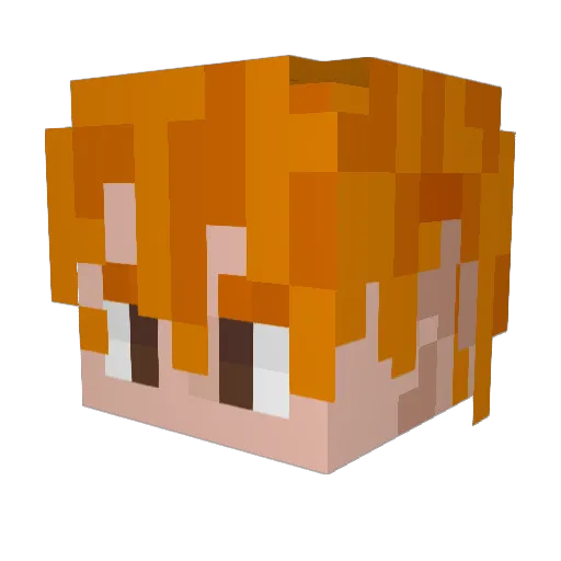 Alex_Franz Minecraft avatar head, 3D render