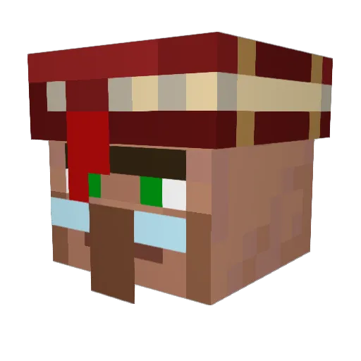 Alex_Marshall Minecraft avatar head, 3D render