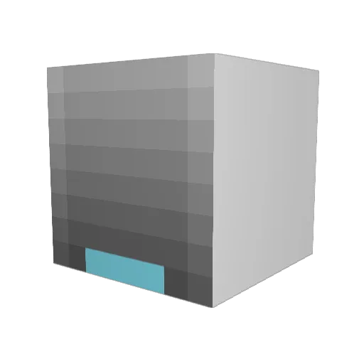 Alex_Masky Minecraft avatar head, 3D render