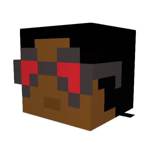 Alex_MemeMaster Minecraft avatar head, 3D render
