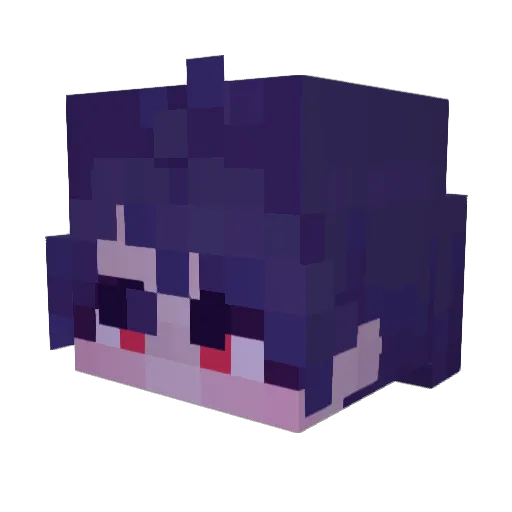 Alex_Meraki Minecraft avatar head, 3D render