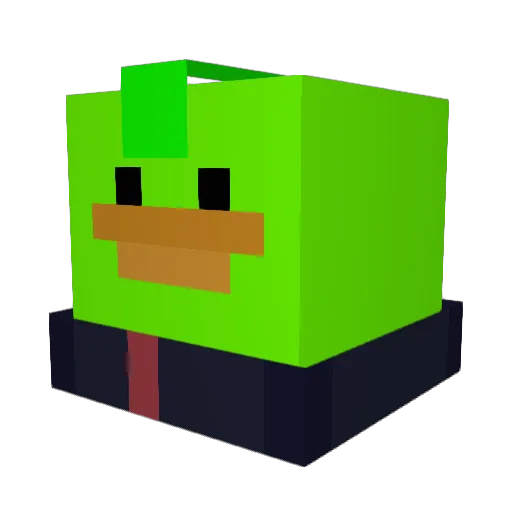 Alex_Morar Minecraft avatar head, 3D render