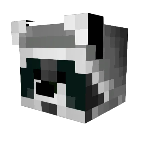 Alex_Rak Minecraft avatar head, 3D render