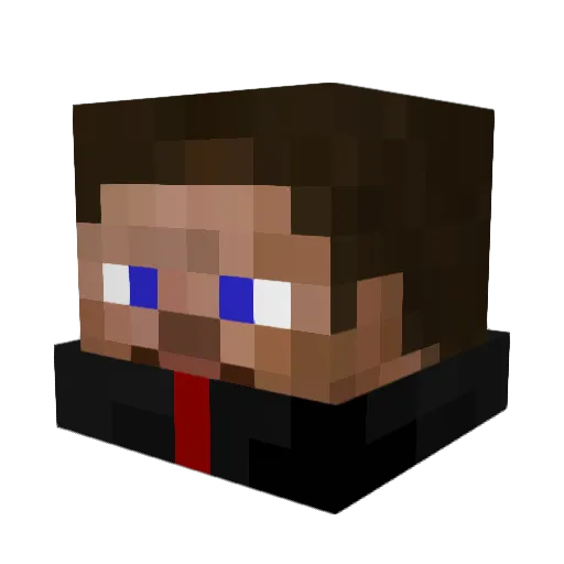 Alex_Sutliff26 Minecraft avatar head, 3D render