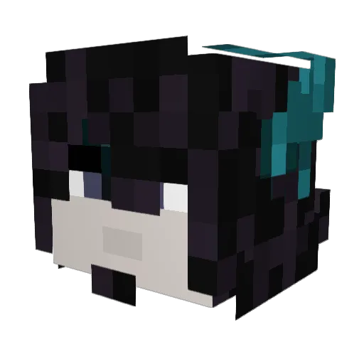 Alex_ThePhoenix Minecraft avatar head, 3D render