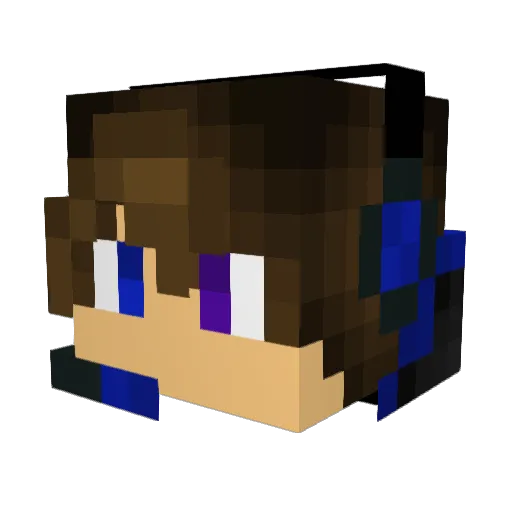 Alex_Thunder925 Minecraft avatar head, 3D render