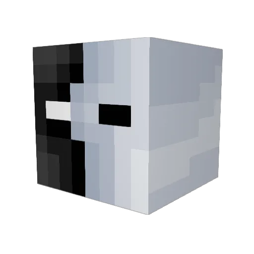 Alex_minecraft32 Minecraft avatar head, 3D render