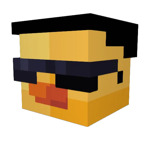 Alex_oneill1 Minecraft avatar head, 3D render