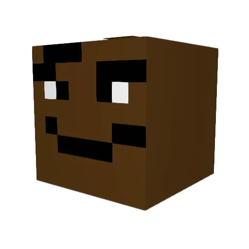Alex_sdm Minecraft avatar head, 3D render