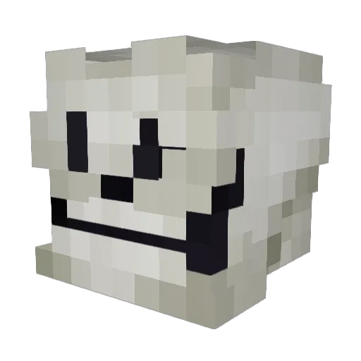 Alexander44544 Minecraft avatar head, 3D render