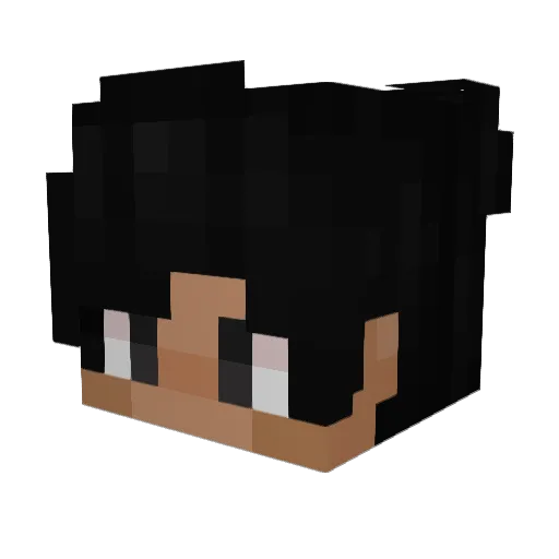 Alexander499 Minecraft avatar head, 3D render