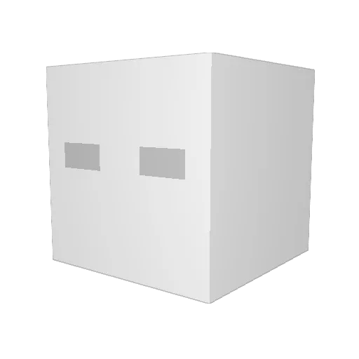 AlexanderJovic Minecraft avatar head, 3D render