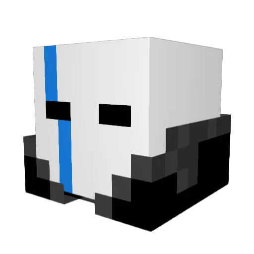 AlexanderMateo Minecraft avatar head, 3D render