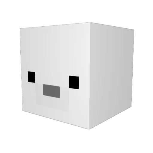 AlexanderRahl Minecraft avatar head, 3D render