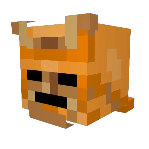 AlexanderScott Minecraft avatar head, 3D render