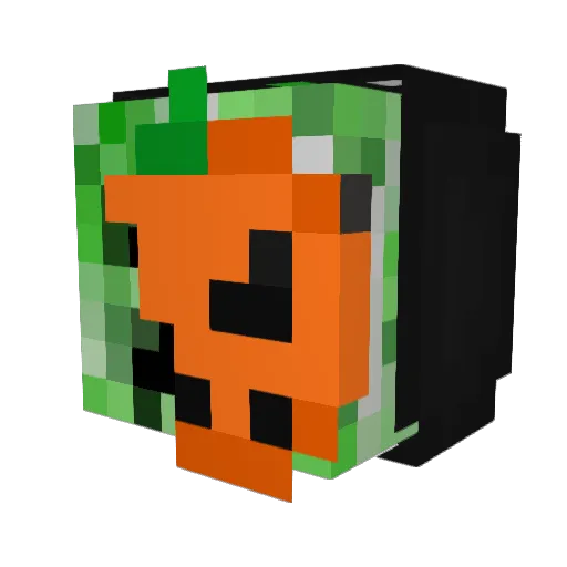 AlexanderXc15 Minecraft avatar head, 3D render