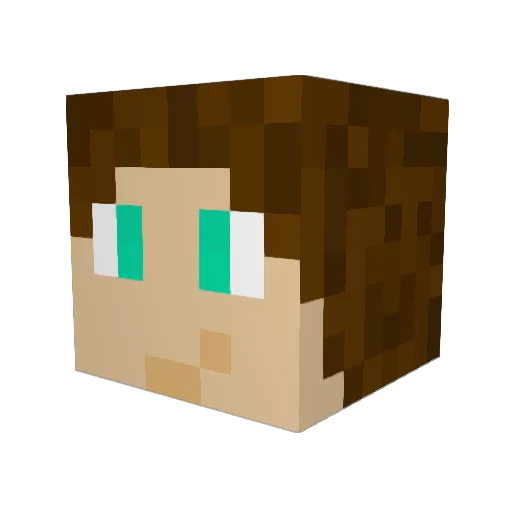 Alexander_912 Minecraft avatar head, 3D render