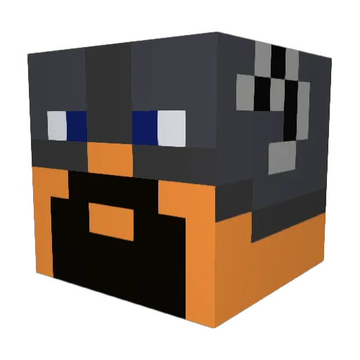 Alexander_GR Minecraft avatar head, 3D render