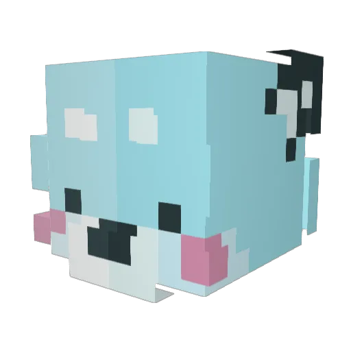 Alexander_Gun Minecraft avatar head, 3D render