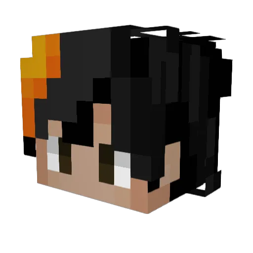 Alexander_Spelar Minecraft avatar head, 3D render