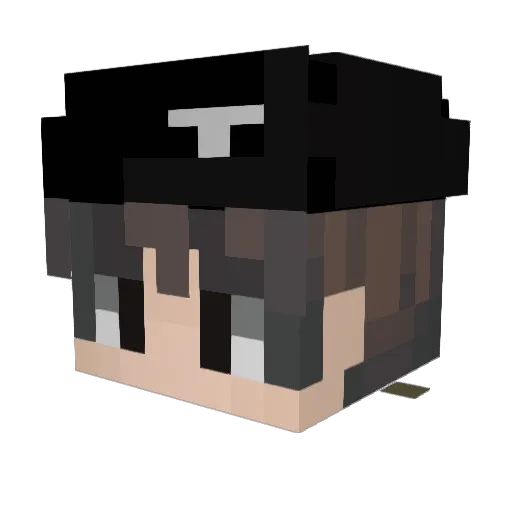 Alexander_TH2 Minecraft avatar head, 3D render