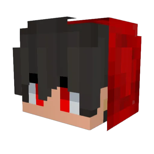 Alexandre911544 Minecraft avatar head, 3D render