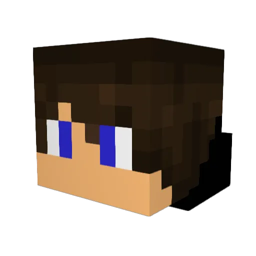 AlexandreNICK08 Minecraft avatar head, 3D render