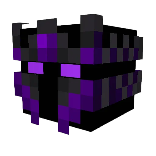 Alexandrianer Minecraft avatar head, 3D render