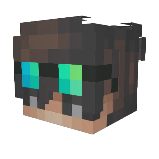 Alexandru05 Minecraft avatar head, 3D render