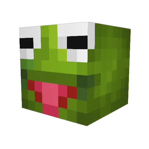 AlexandruKido Minecraft avatar head, 3D render