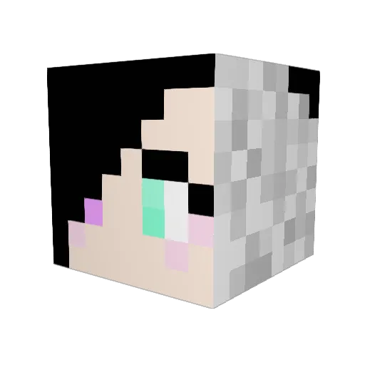 Alexclark797 Minecraft avatar head, 3D render