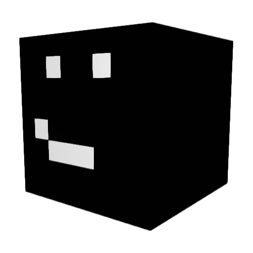 Alexcracknell Minecraft avatar head, 3D render